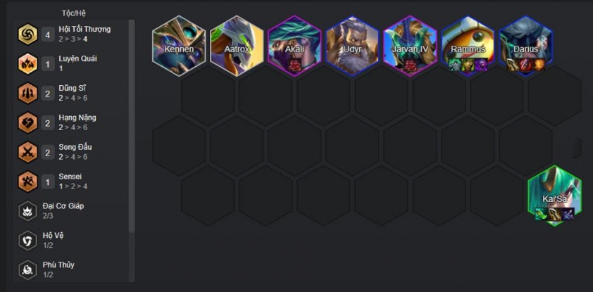 Cuối game Kai'Sa Hội Tối Thượng