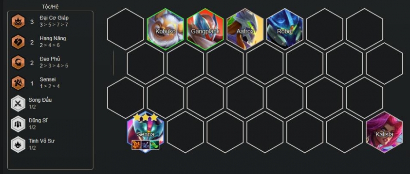 Bắt đầu game với tướng Đại Cơ Giáp rẻ