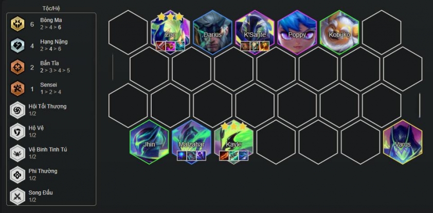 Chiến thuật cuối game Zac Bóng Ma
