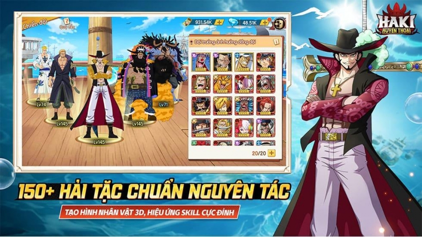 Tựa game Haki Huyền Thoại Tân Thế Giới