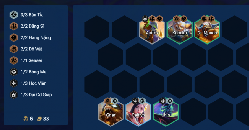 Giữa game đội hình Varus Bắn Tỉa