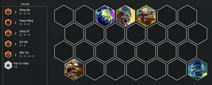 Lối chơi đầu game với bộ khung cơ bản