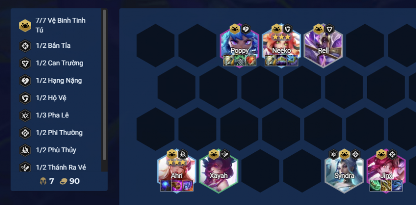 Chiến thuật giữa game với đội hình Ahri Reroll