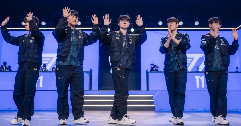 Đội hình T1 thi đấu tại CKTG 2025