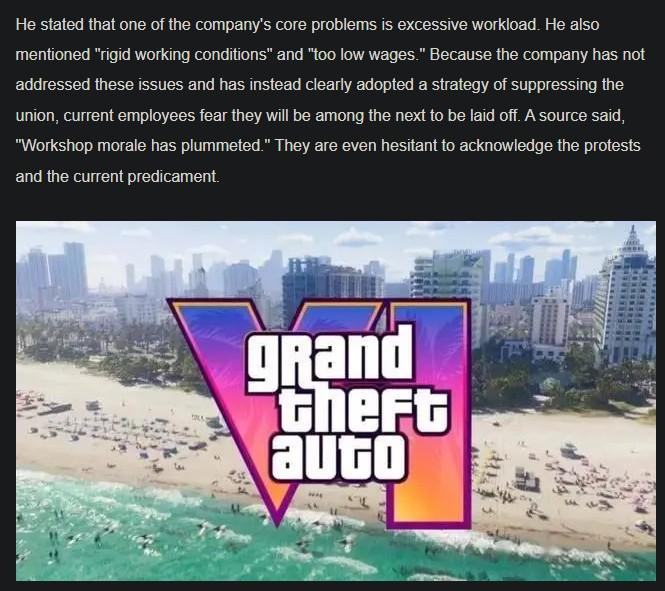 Phản ứng tiêu cực từ cộng đồng game thủ về trì hoãn GTA 6