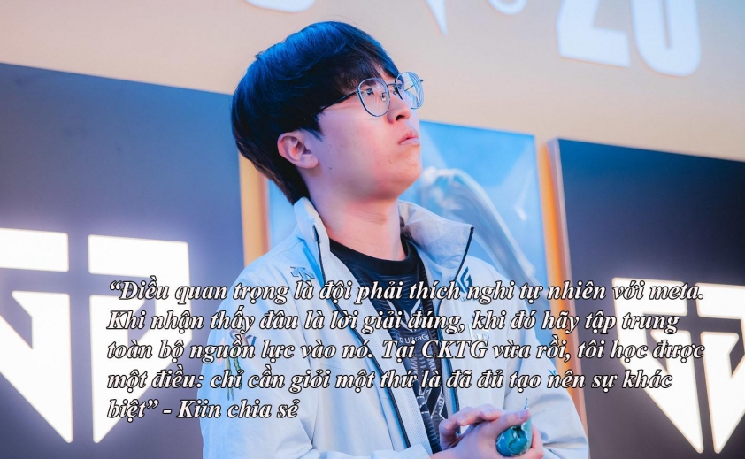 Kiin: 'Gen.G không cần thay đổi quá nhiều để chinh phục CKTG 2026' Kiin chia sẻ quan điểm về Gen.G