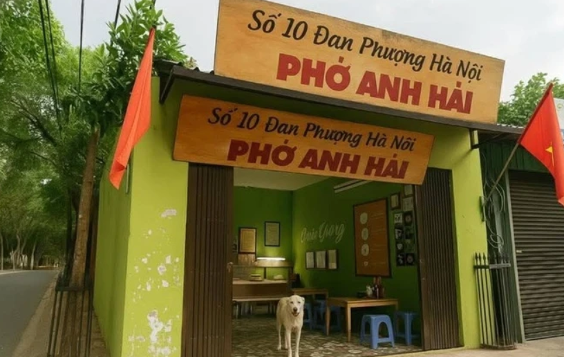 Game thủ truy tìm quán ‘Phở anh Hai số 10 Đan Phượng’ Giao diện game Tiệm Phở Của Anh Hai
