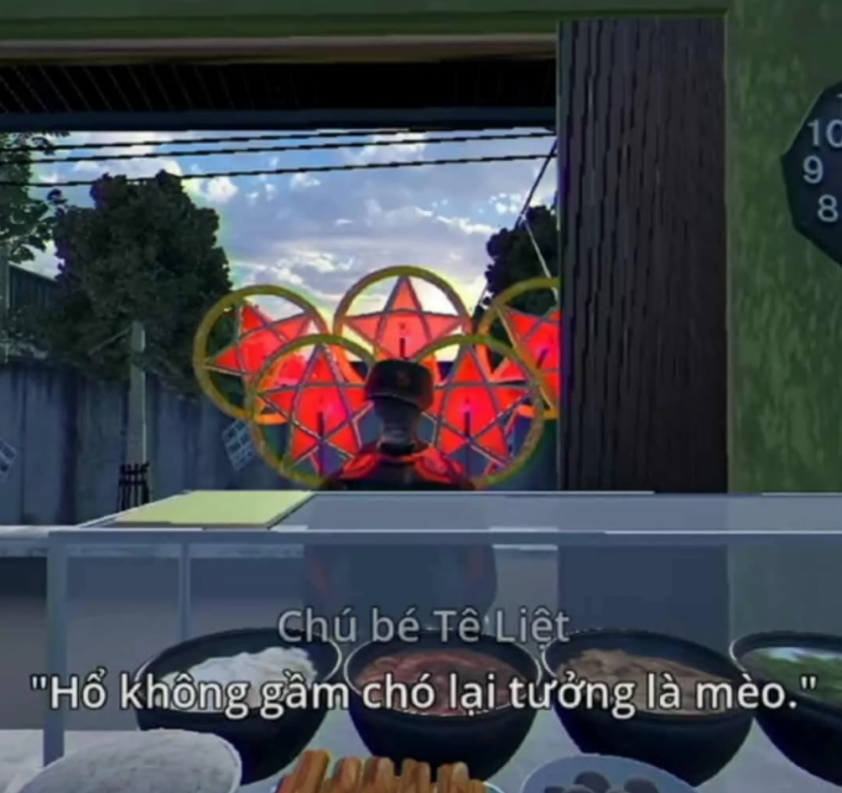 Hiện tượng meme liên quan game Quán Phở Của Anh Hai