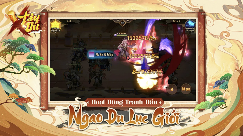 Code X Tây Du mới nhất và cách nhập 747409 Hiệu ứng kỹ năng trong game X Tây Du