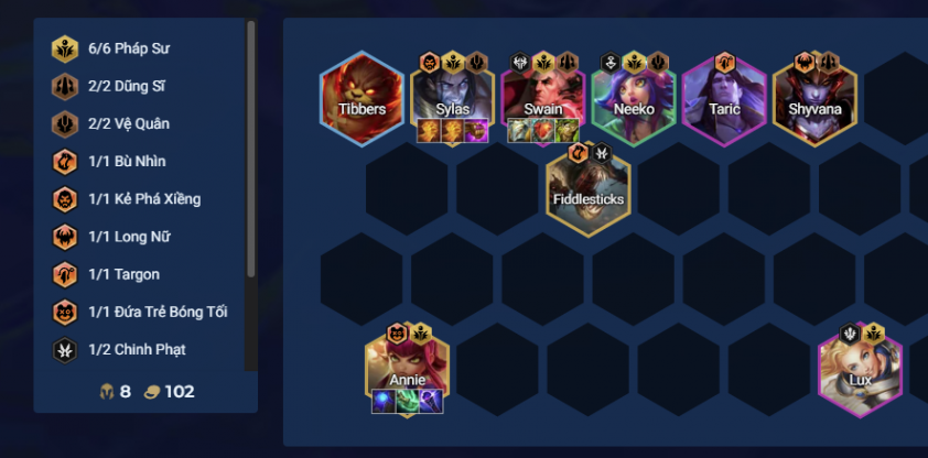 Đội hình Pháp Sư Flex DTCL Mùa 16