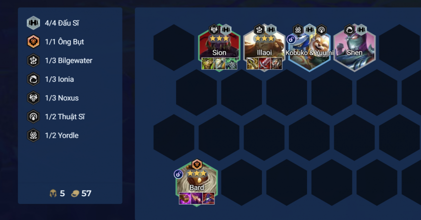 Giai đoạn đầu game đội hình Illaoi Cách chơi đầu trận với đội hình Illaoi Bước Nhảy Niềm Tin