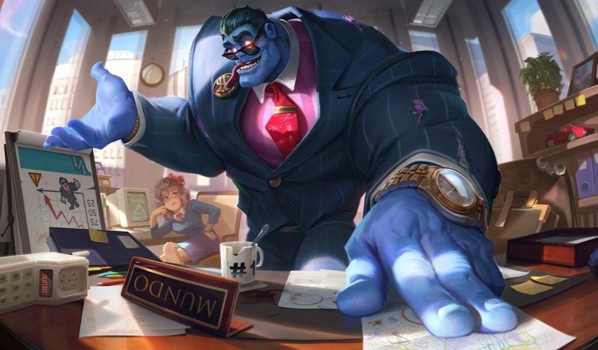 Oner sử dụng Dr.Mundo tại CKTG 2025 Oner thi đấu cùng Dr.Mundo