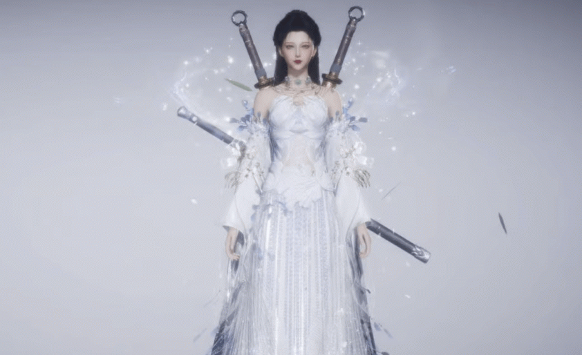 Bộ trang phục Celestial Mortal trong game Where Winds Meet