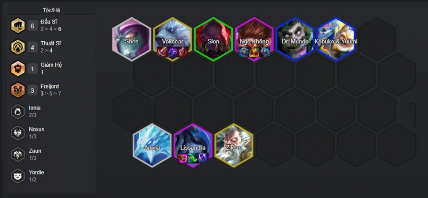 Nâng cấp Lissandra, Ngộ Không và hoàn thiện đội hình với Zilean, Volibear