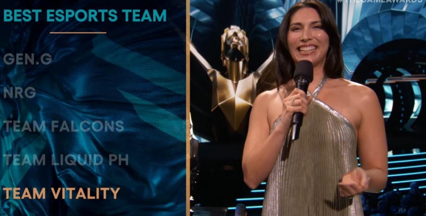 Sân khấu The Game Awards với ánh đèn rực rỡ