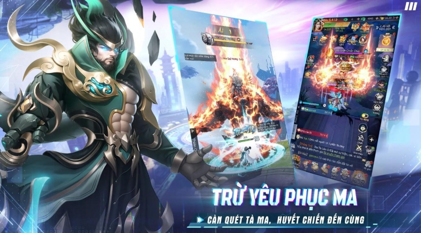 Hệ thống auto chiến đấu và hỗ trợ người chơi mới