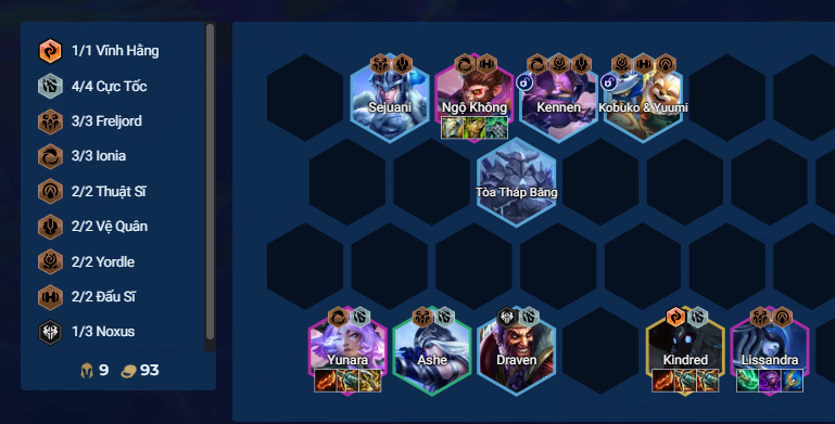 Cách chơi đội hình Yunara Cực Tốc DTCL Mùa 16